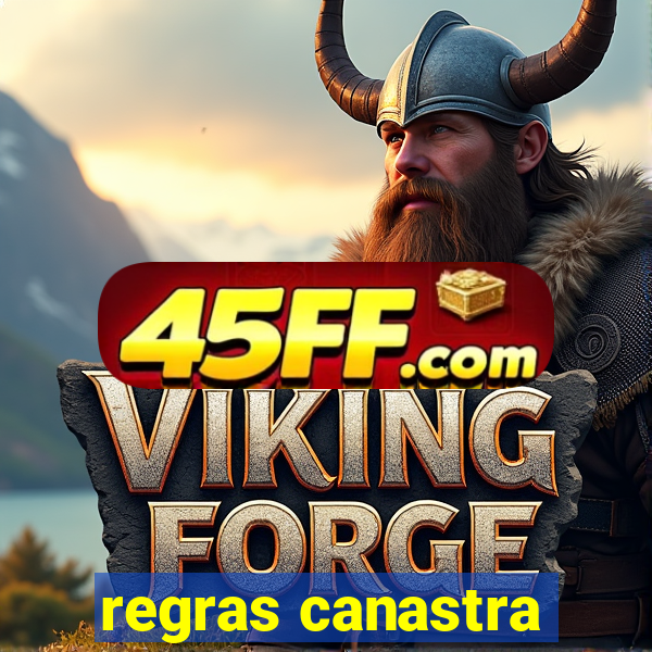 regras canastra